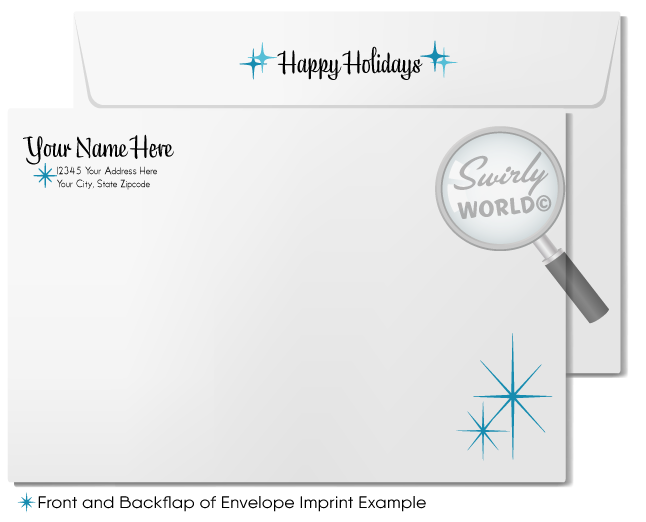 Mid-Century 1960s Nativity Manger Scene "O Holy Night" Catholic Christmas Cards