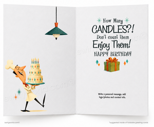 Now the Big Question Funny Chef Birthday Card