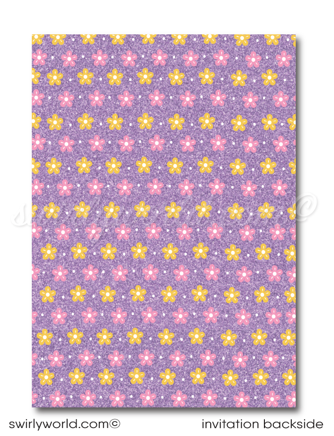 Tiny Dancer Ballerina Ballet Girl Dance Birthday Party Invitation Digital Download