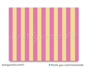 Princess Fairy Peppa Pig Girl's Birthday Party Invite & Thank You Digital Download