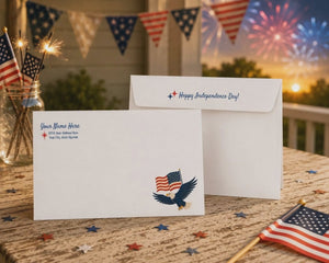Vintage 4th of July Cards – 250 Year Celebration - Patriotic Independence Day Greetings