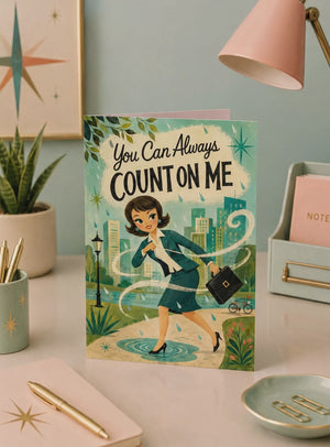 Sales Prospecting Cards, You Can Always Count On Me, Women In Business