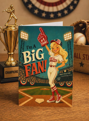 Thank You Cards Women | Vintage Baseball Thank You Cards With Sports Theme