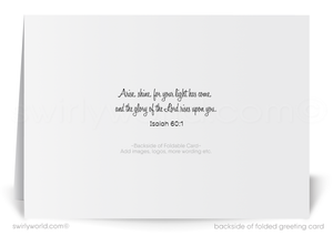 Religious Easter Card – Mid-Century Cross on Sunset with “He Is Risen” Message