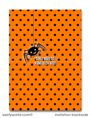 Non-Scary Kid-Friendly Halloween Costume Party Printable Invitation Digital Download