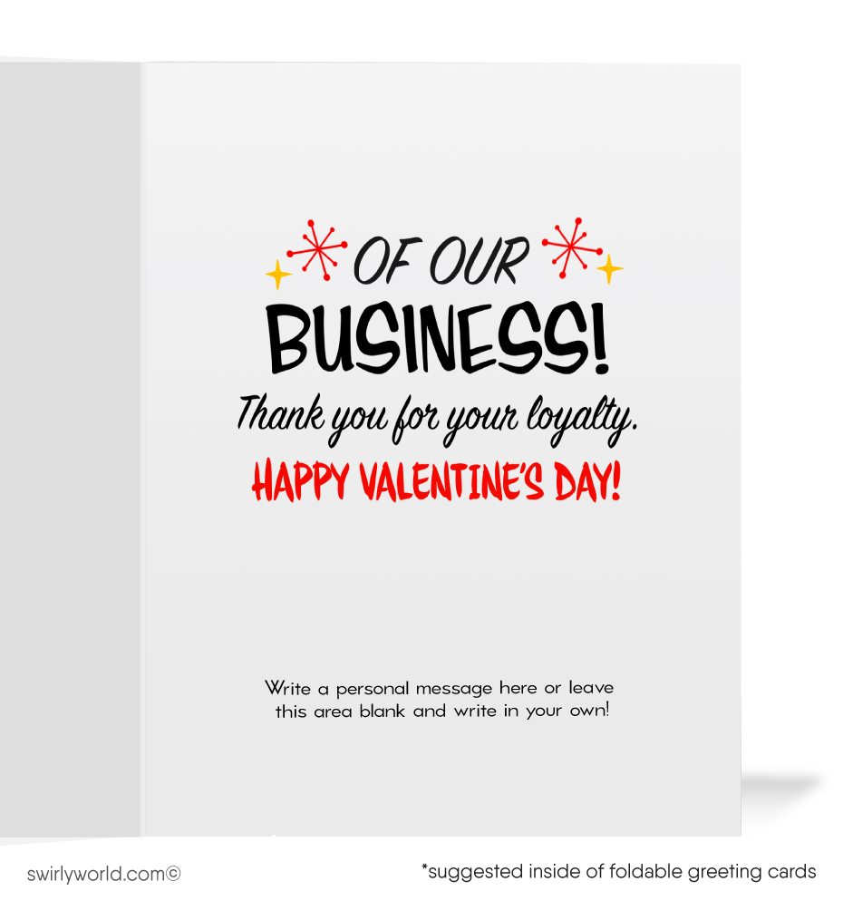 Vintage Cairn Terrier Valentine’s Card - 1950s Retro Kitschy Design