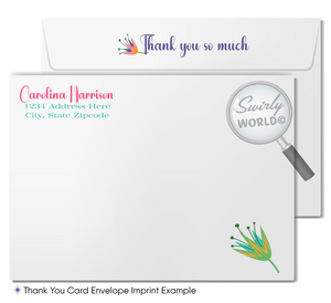 Beautiful Botanical Floral Gender Neutral Couple's Outdoor Printed Baby Shower Invitations