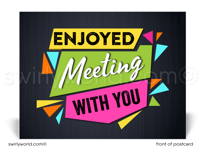 Digital Sales Promotion Marketing Postcards for Business