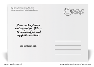 Sales Marketing Enjoyed Talking With You Digital Postcards for Clients and Customers