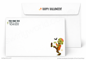 Still Kickin’ It Funny Zombie Happy Halloween Card