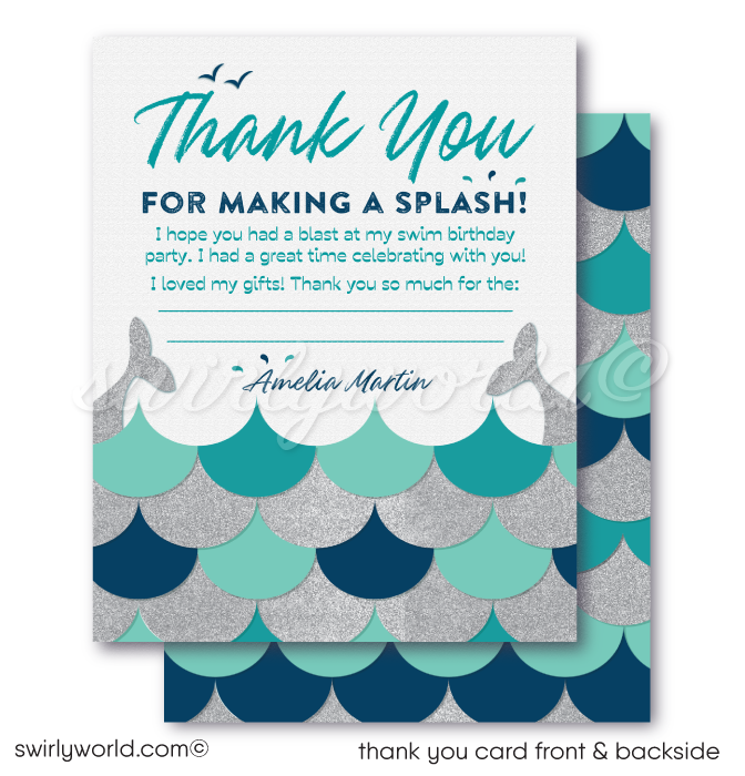 under-the-sea-dolphin-swim-party-birthday-invitation-digital-downloa-swirly-world-design for Free Printable Ocean Birthday Invitations Under the Sea