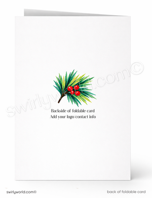 Mid Century Modern Christmas Vintage Holiday Cards – Atomic Starburst Design