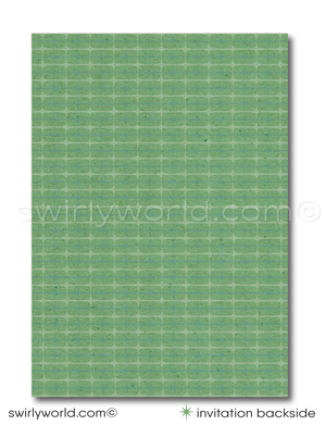 Retro-inspired First Holy Communion Invitation Set for Boys - Vintage Fonts, Editable Design