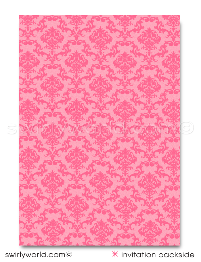 Celebrate your daughter's First Holy Communion, Baptism, or Confirmation with our exquisite digital downloadable invitation set, featuring a delicate and meaningful design. Our digital Communion set offers invitations, thank you cards, and matching envelopes, all adorned with a beautiful pink rosary cross necklace design.