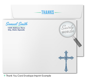 Vintage Style First Holy Communion Invitation Set for Boys - Digital Download, Editable & Customizable for Baptism and Confirmation