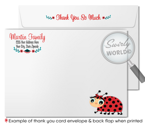 Retro Red Polka-dot Kitsch Vintage Ladybug 1st Birthday Party Invitation Digital Download