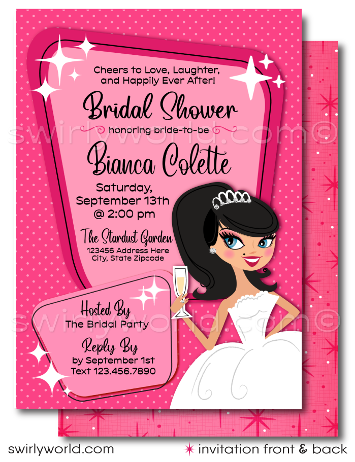 Digital Bridal Shower Invitations