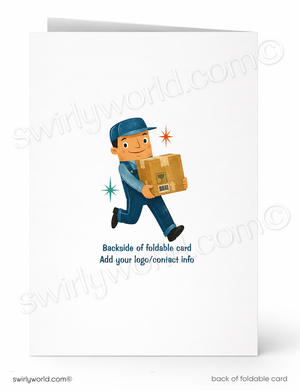 We’re Ready to Deliver Funny Business Promotion Greeting Card
