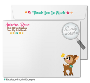 Magical Fairy Pixies Woodland Garden Girl's Birthday Party Invitation Digital Download