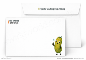 You’re Kind of a Big Dill Birthday Card for Clients & Customers