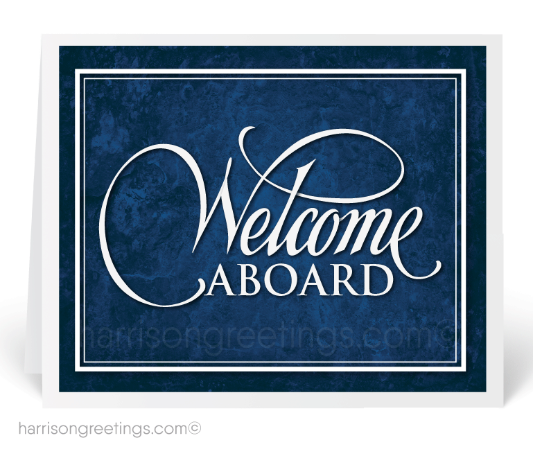 Welcome to Our Company Greeting Cards