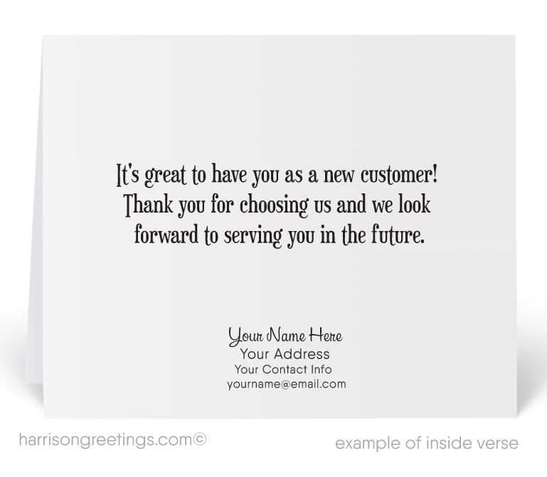 Welcome to Our Company Greeting Cards
