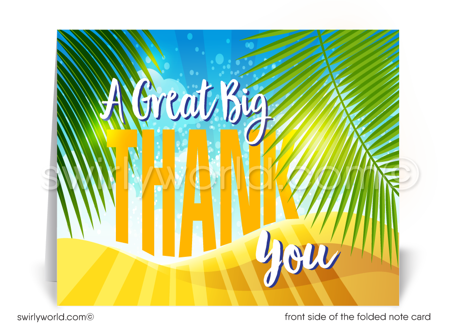 Unique Client Thank You Note Cards