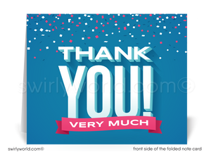 Corporate Professional Business Thank You Cards for Customers