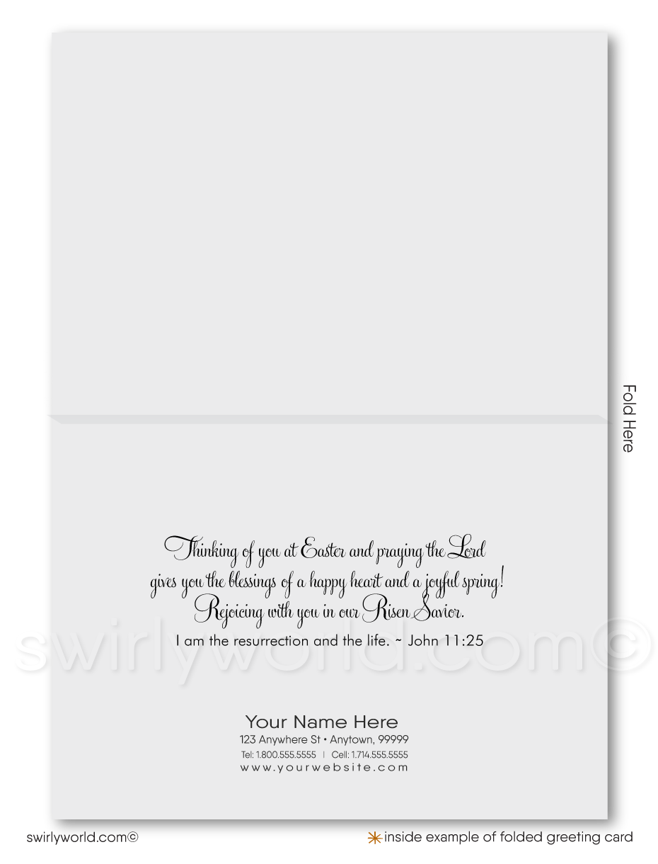 Vintage Tulips Spring Happy Easter Greeting Cards