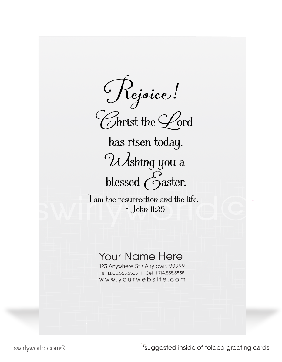 Christian Dove Religious Easter Greeting Cards