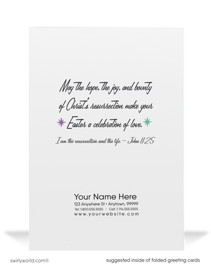 1950s-1960s mid-century retro vintage religious Christian sweet angel with bunny resurrection day happy Easter greeting cards.