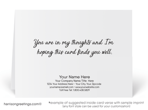 Thinking of You Modern Greeting Cards