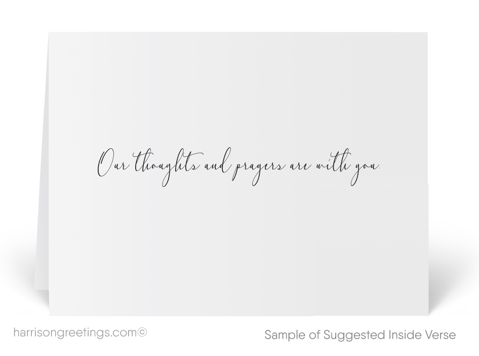 Vintage Watercolor Thinking of You Cards