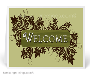 Welcome Aboard Cards for New Customers