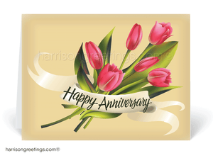 Vintage Happy Anniversary Greeting Cards