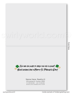 Custom St. Patrick’s Day Greeting Cards – Client Appreciation & Business Branding