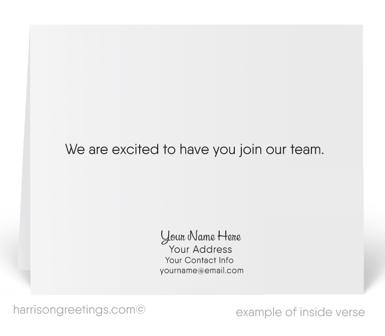 Modern Welcome to Our Company Cards
