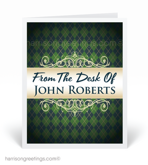 "From the Desk Of" Business Note Cards