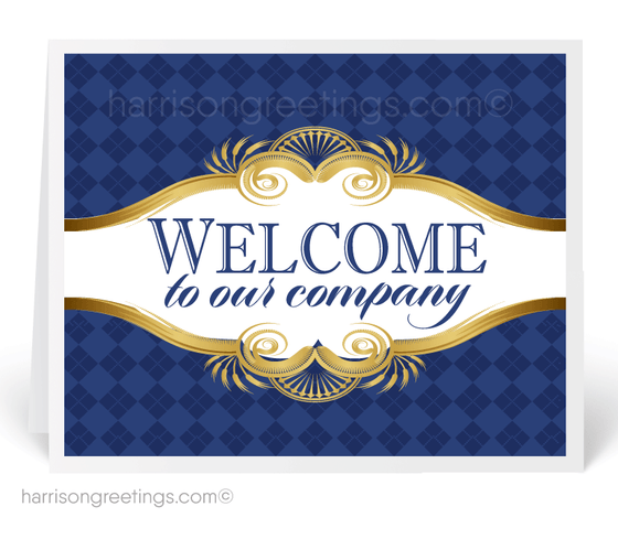 Welcome to Our Company Greeting Cards