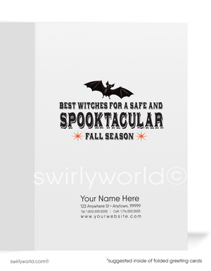 Vintage 1930s Boy Ghost and Jack-O'-Lanterns Retro Halloween Greeting Cards