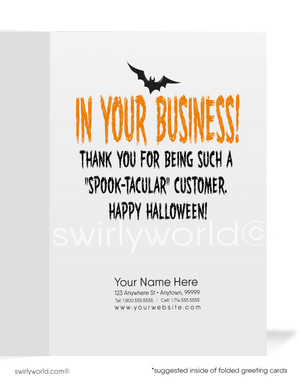 Humorous Funny Mummy Halloween Greeting Card - "All Wrapped Up" Design