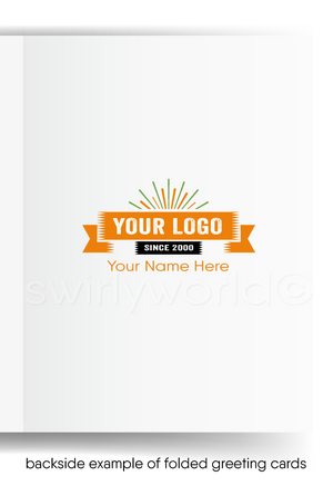 Humorous Funny Mummy Halloween Greeting Card - "All Wrapped Up" Design