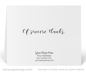 Women In Business Thank You Note Cards