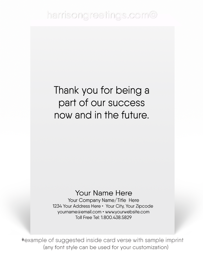 Happy Anniversary Greeting Cards for Clients