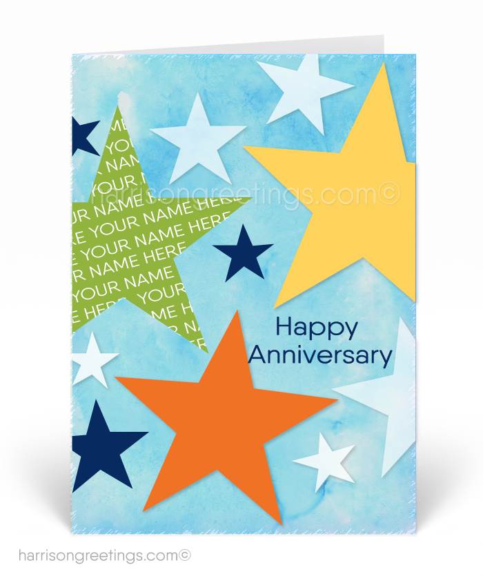 Happy Anniversary Greeting Cards for Clients