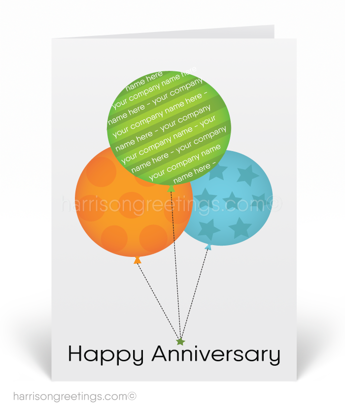 Business Anniversary Greeting Cards