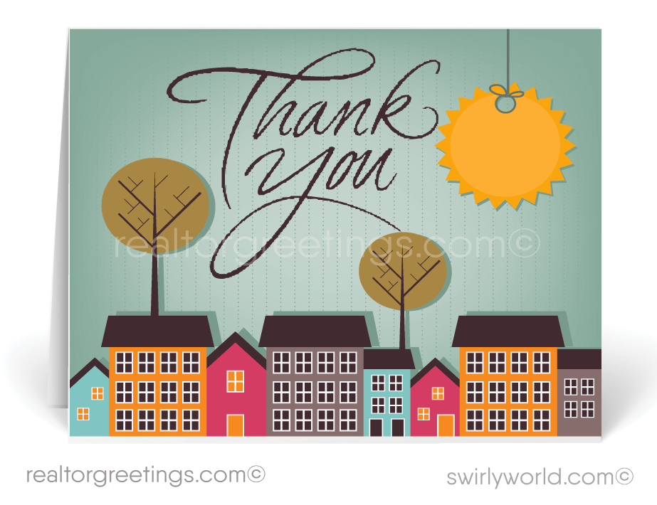 Thank You Referral Cards For Realtors