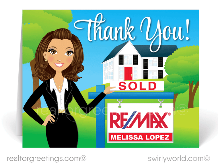 "Just Sold" Realtor Thank You Cards