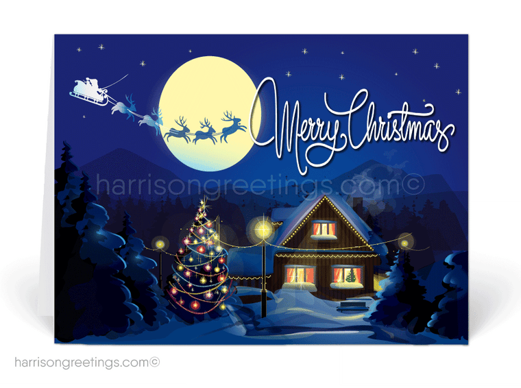 Unique Realtor Holiday Christmas Cards