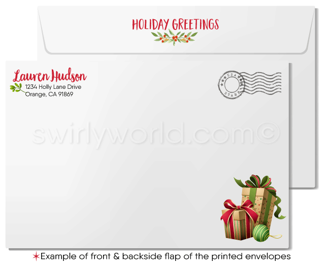 Real Estate Client Holiday Greeting Cards for Realtors® 